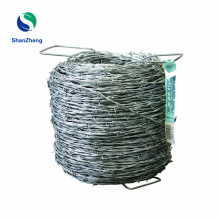 Security Barbs Wire Fence Boundary Hot dipped Galvanized Barbed Wire Farm Fence System Support Wire